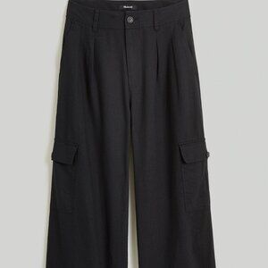 Wide-Leg Cargo Pants